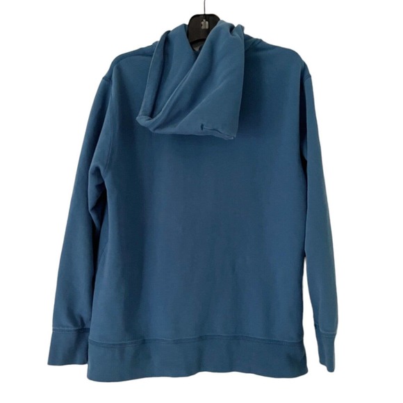 American Eagle AE Blue Spell Out Logo Mens Hoodie Size Large - Picture 3 of 9